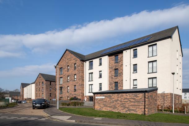 Robertson Partnership Homes affordable social housing Dumbryden Edinburgh