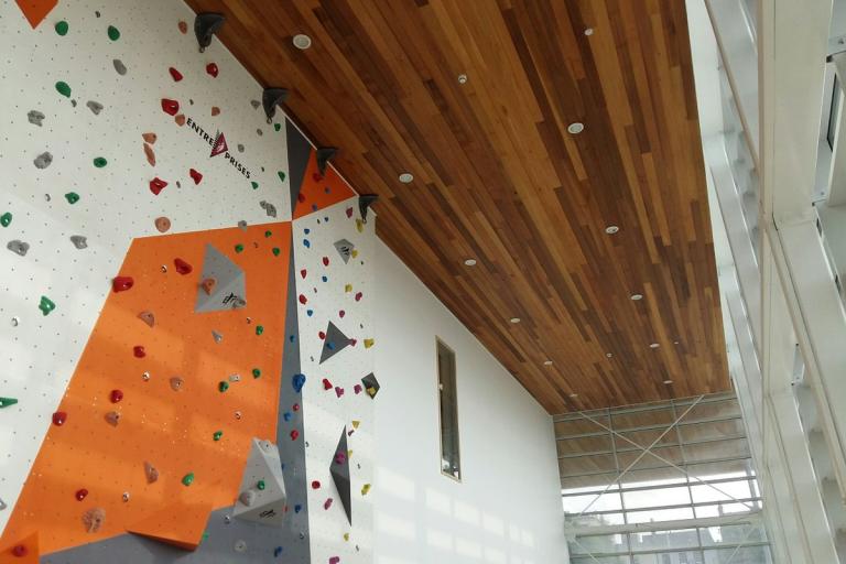 Workington Leisure Centre climbing wall