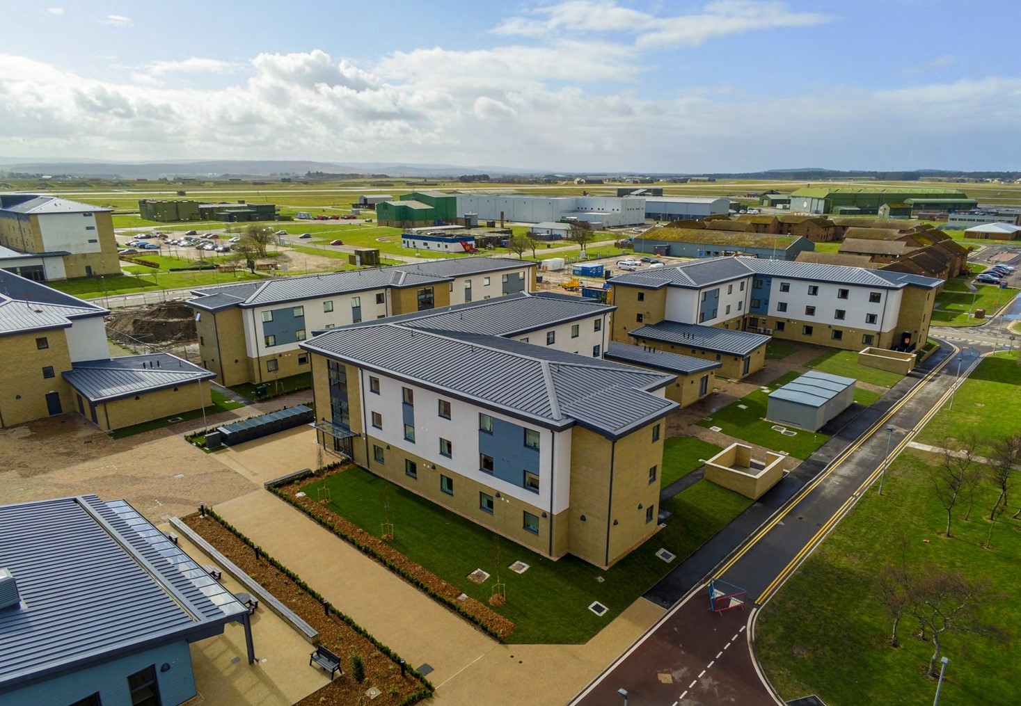 Robertson complete £60m accommodation upgrade at RAF Lossiemouth