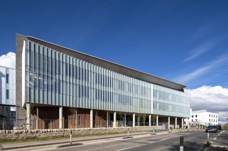 Exterior of an education building