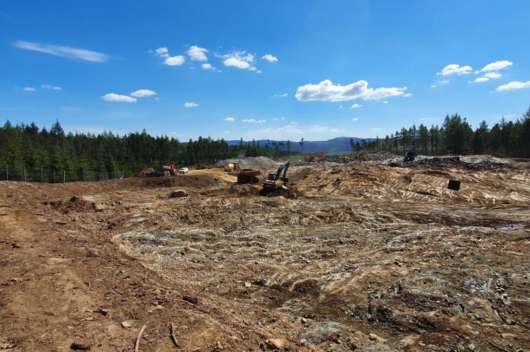 Robertson Civil Engineering forest access road construction