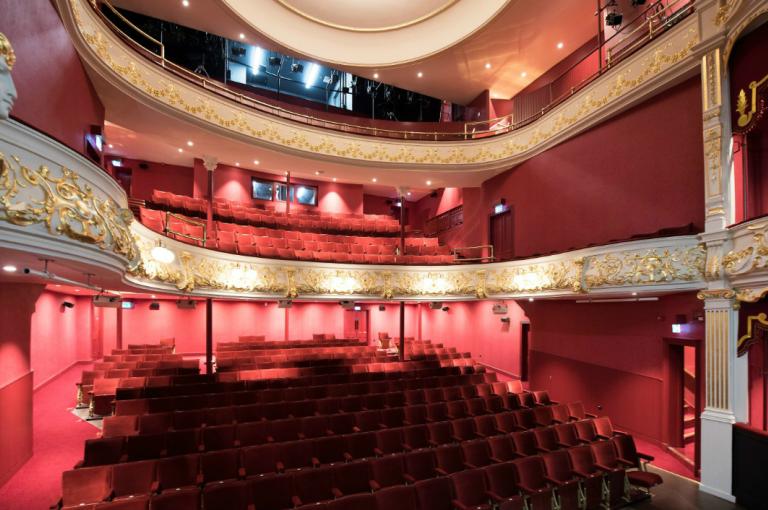 The beautiful interior of the theatre.