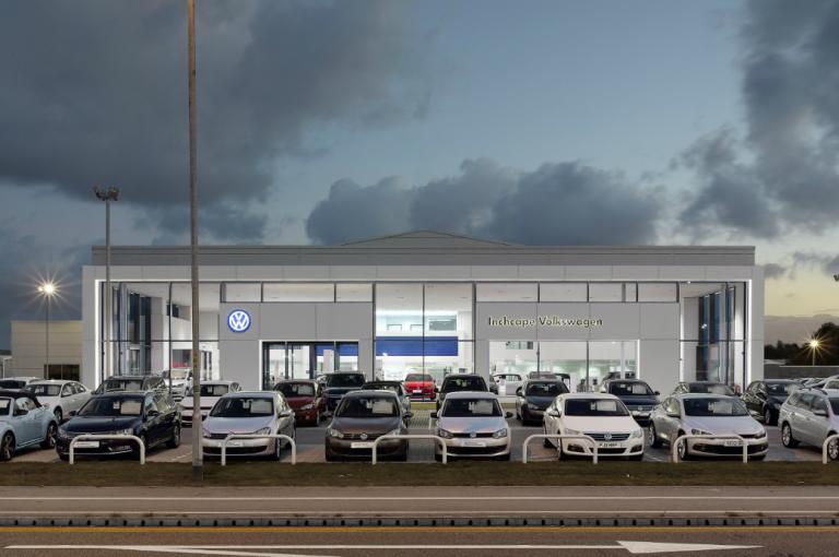 Robertson construction VW dealership Chester