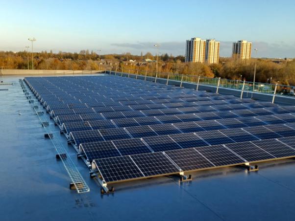 Robertson construction decarbonisation refurbishment solar PV