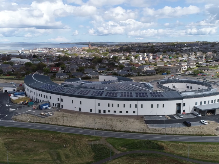 Robertson capital investment for rural general hospital in Orkney
