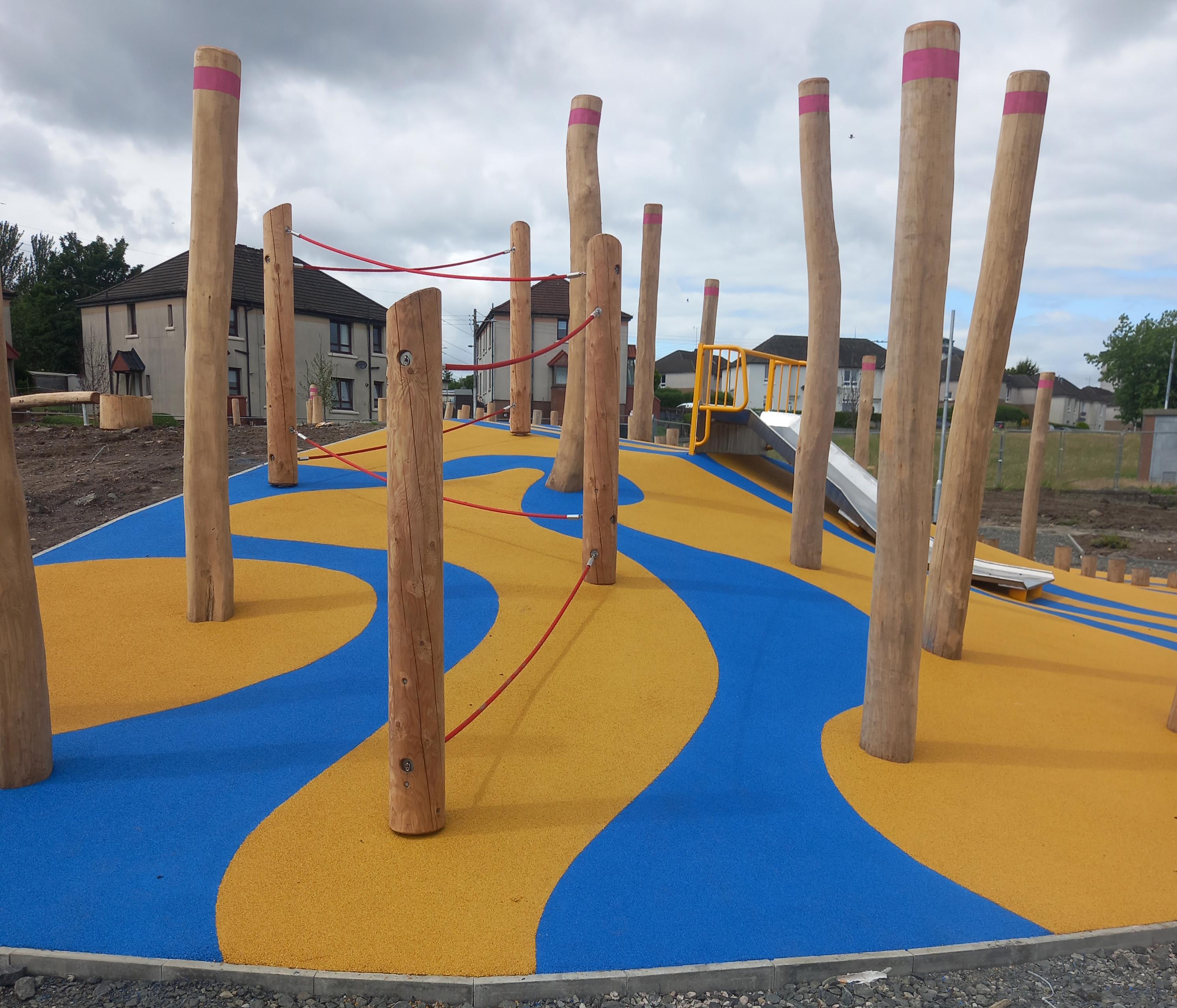 Civil engineering community park, Hamiltonhill