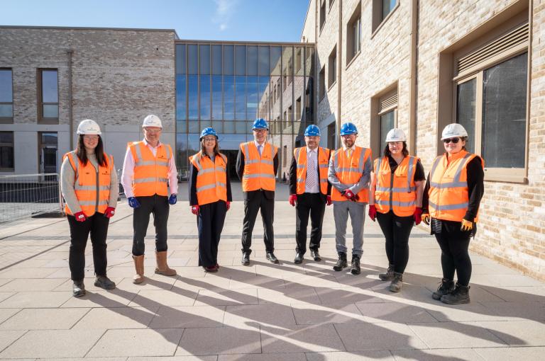 Robertson team and Dundee City Council Leaders