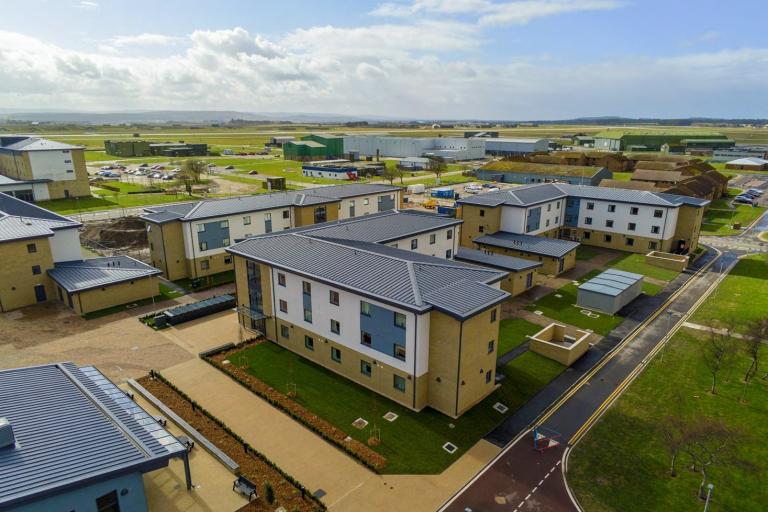 Robertson complete £60m accommodation upgrade at RAF Lossiemouth