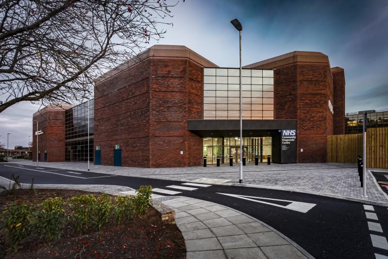 Community Diagnostic Centre in Gateshead, delivered by Robertson Construction North East