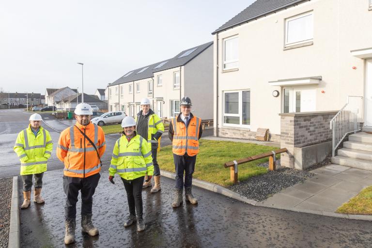 Affordable Housing at Langside Crescent, Kennoway for Fife Council