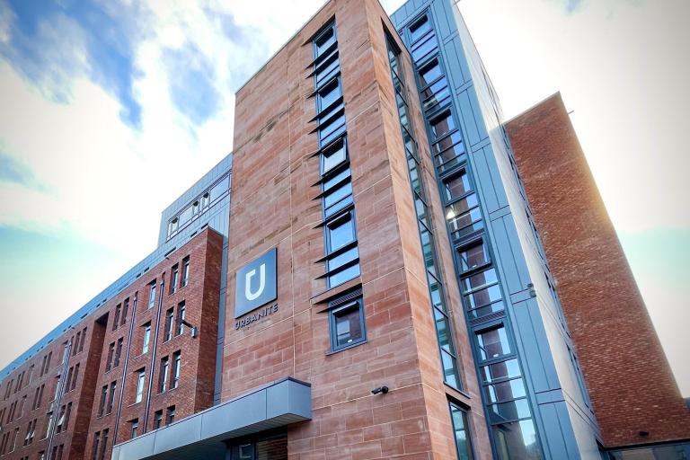 Clyde Court student accomodation in Glasgow, delivered by Robertson Construction Central West