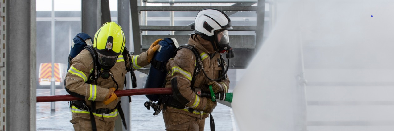 Scotland's new £10.5million fire training centre opens with dramatic ...