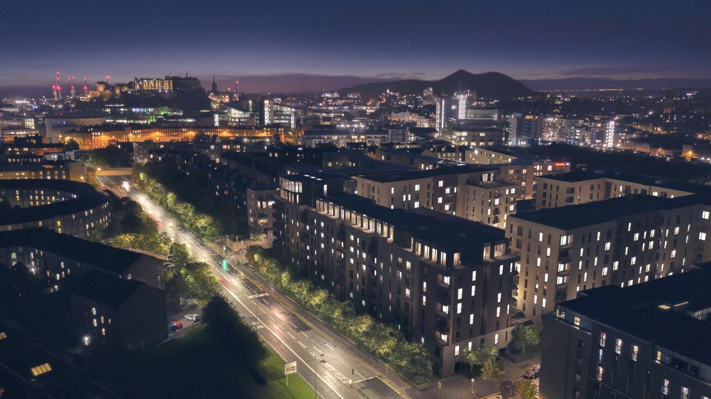  Springside private rented development for Moda Living Edinburgh